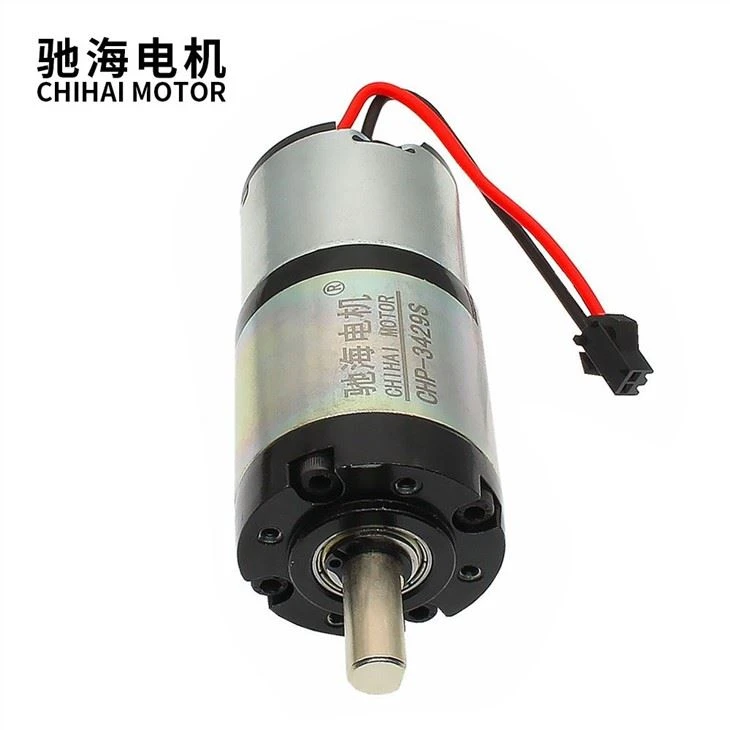 36mm High Torque Ball Bearing Motor Dc24v 14rpm With Planetary Gearbox