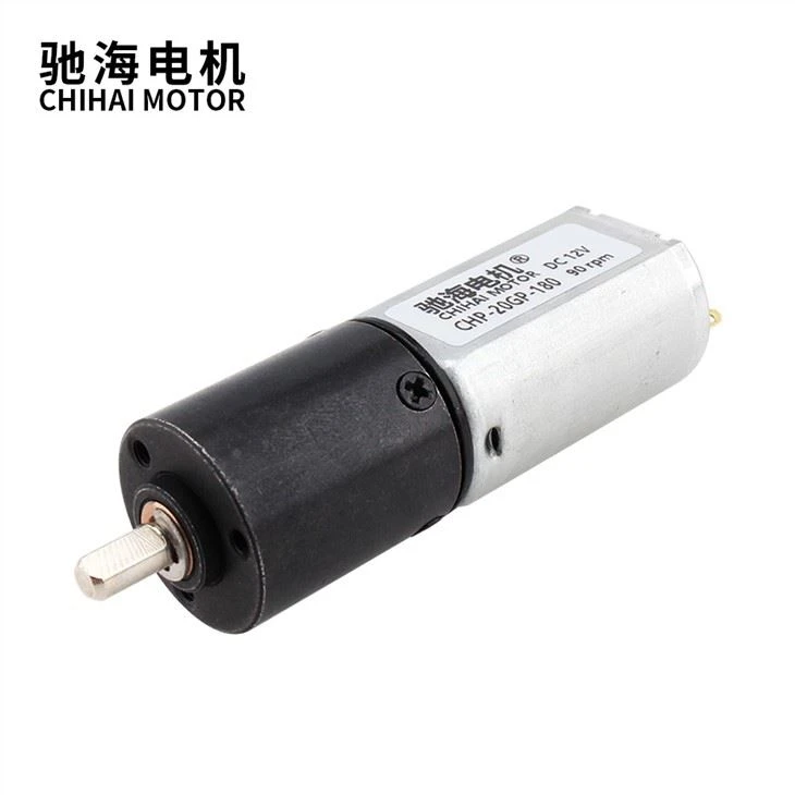 DC6V 12V Slow Speed Wear Resisting 180 Planetary Gear Motor