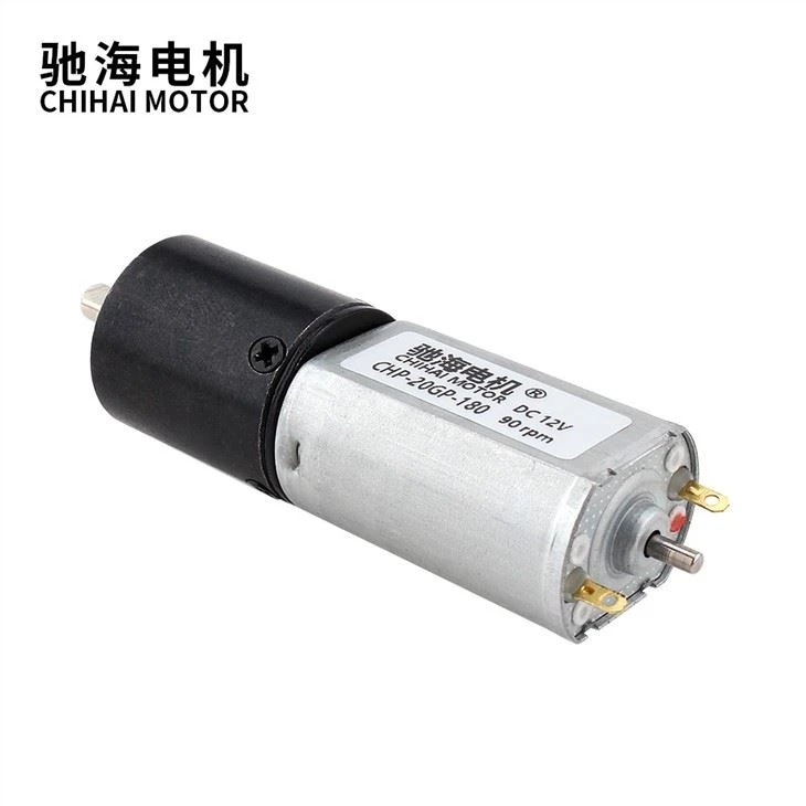 DC6V 12V Slow Speed Wear Resisting 180 Planetary Gear Motor
